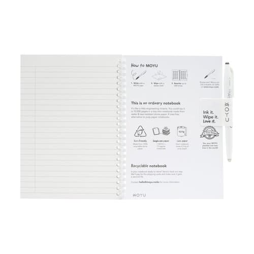 MOYU Erasable Stone Paper Notebook SoftCover 18 Seiten