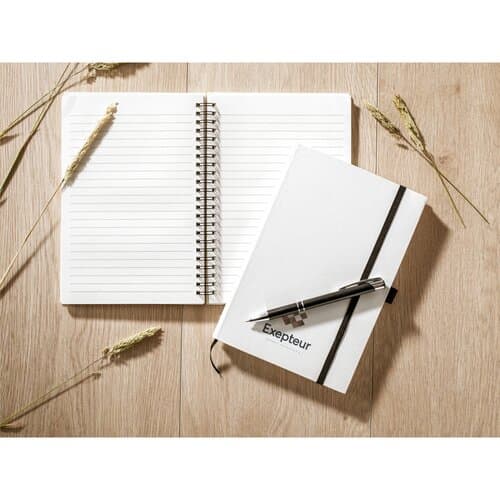 Milk-Carton Wire-O Notebook A5 Notizbuch