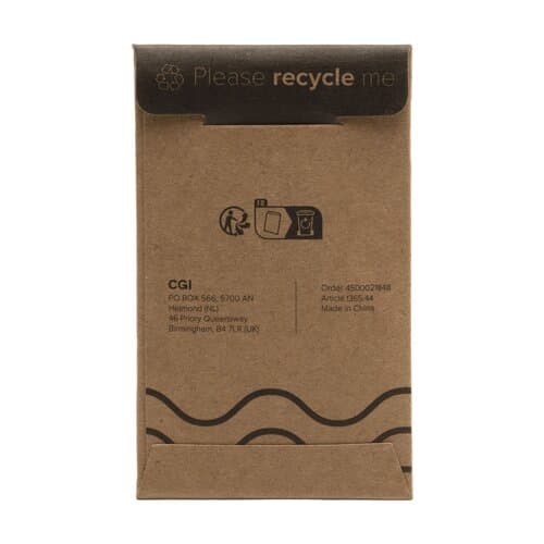 Bamboo Key Rectangle Schlüsselanhänger