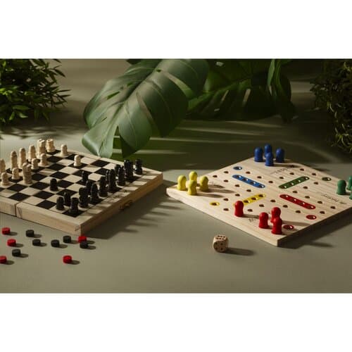 Ludo Wooden Game Spiel