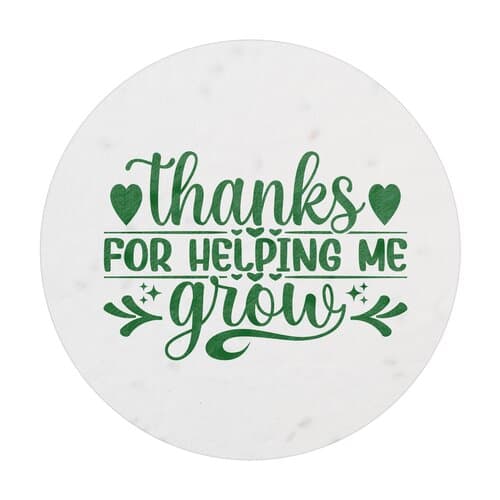 Round Coaster Flower Seed Paper (200 g/m²)