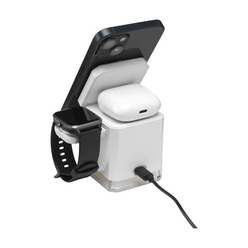 Cube Magsafe 3-in-1 RCS Recycled ABS Charging Stand