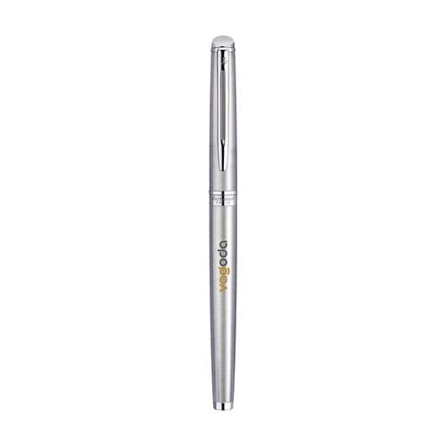 Waterman Hémisphère Rollerball Silber - schwarze Mine