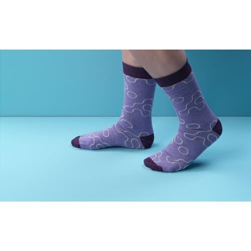 Kingly Crew Sock Upcycled Cotton Socken