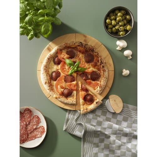 Cortello Bamboo Pizza Cutter Pizzamesser