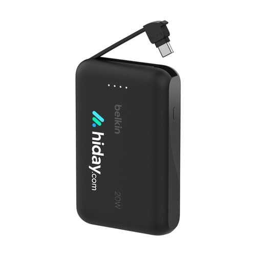 Belkin BoostCharge PowerBank 10K Integriertes Kabel