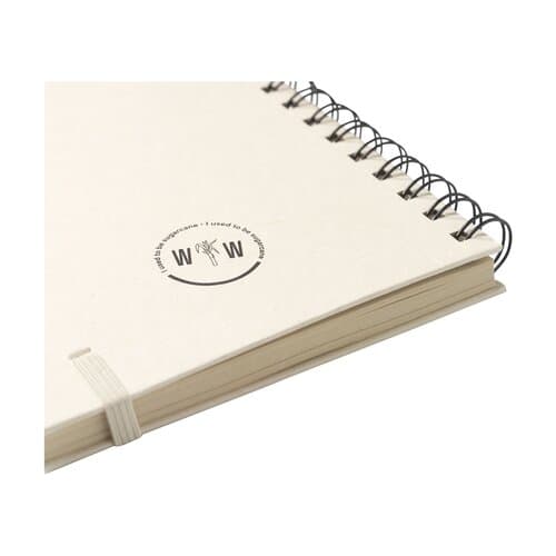 Sugarcane Bagasse Spiral Notebook A5 Notizbuch