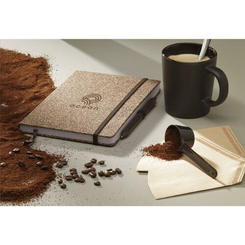 CoffeeGround Cork Notebook A5