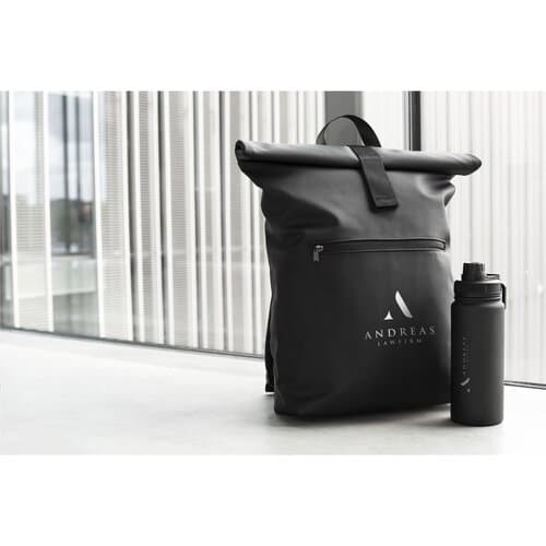 Lennon RCS Recycled Roll-Top Backpack Rucksack