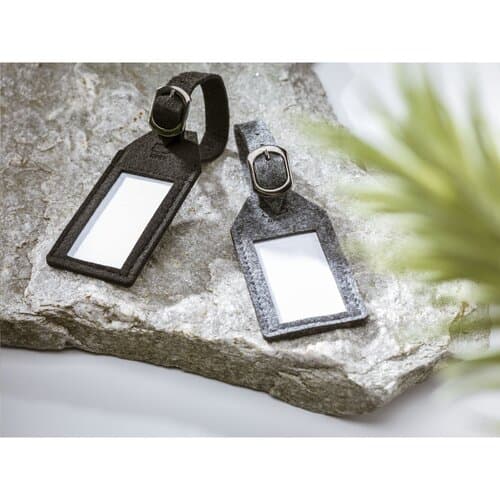 RPET Felt GRS Luggage Tag Gepäckanhänger