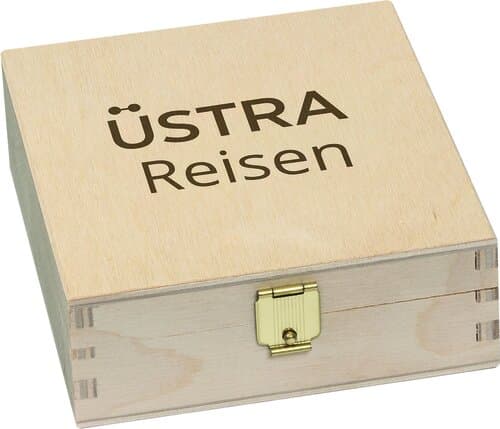 Holzbox für würzige "Mini" Mühlen - 2er Set