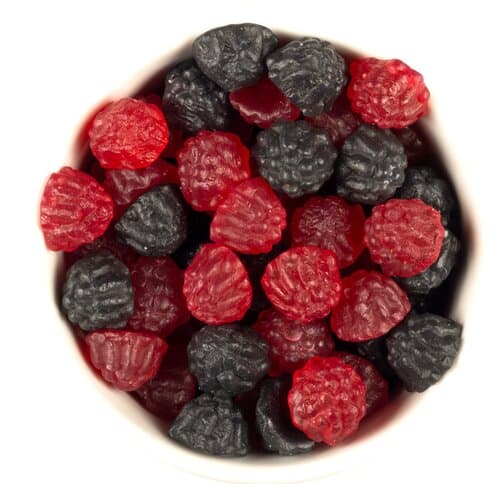 vegane Waldbeeren in ZIP Tasche SÜSS