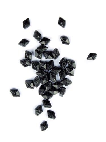 Salmiak-Splitter im Reagenzglas - Etikett