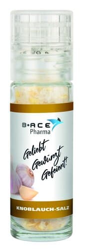 Knoblauch-Salz in würziger "Mini" Mühle