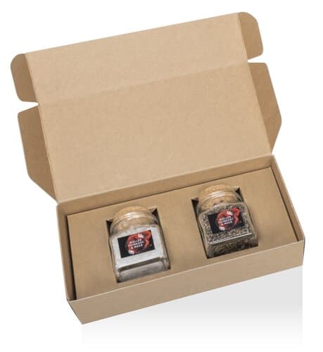 "In the box" Sets mit Korkengläsern