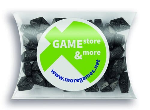 Mint-Sternchen im Süßen Kissen mit Etikett