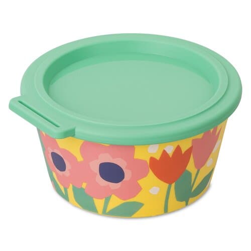 KOZIOL NORA BOX 700ml BLOOMS Schale 700ml mit Deckel - MADE IN GERMANY