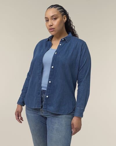 Stanley Stella Damen Jeanshemd Stella Denim Shirt