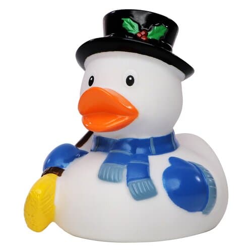 Quietsche-Ente Schneemann