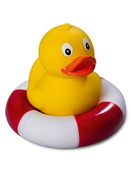 PVC Schwimmring, gestreift