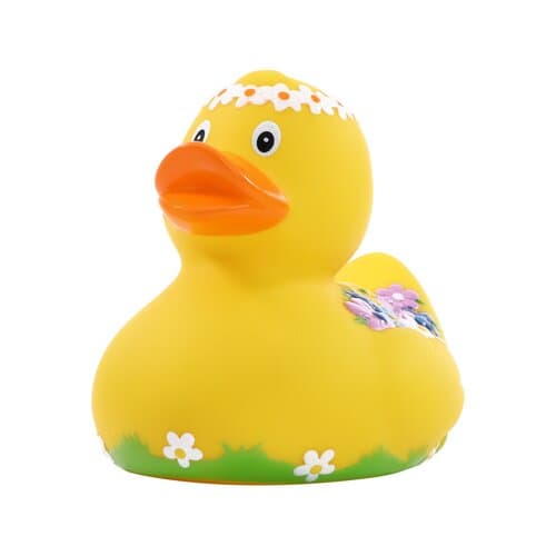 Quietsche-Ente Blumendesign