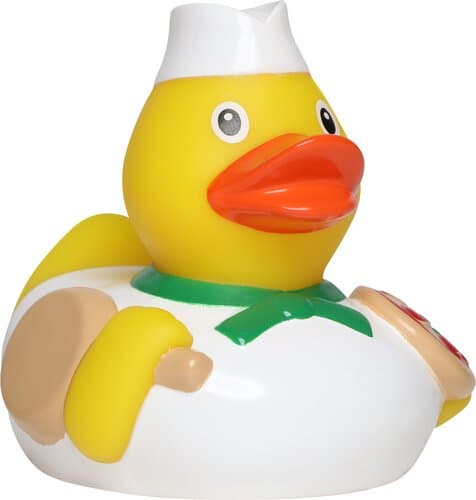 Quietsche-Ente Pizzabäcker