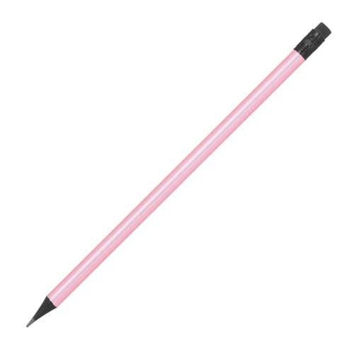Bleistift mit Radiergummi in Metallic-Farben JAMES