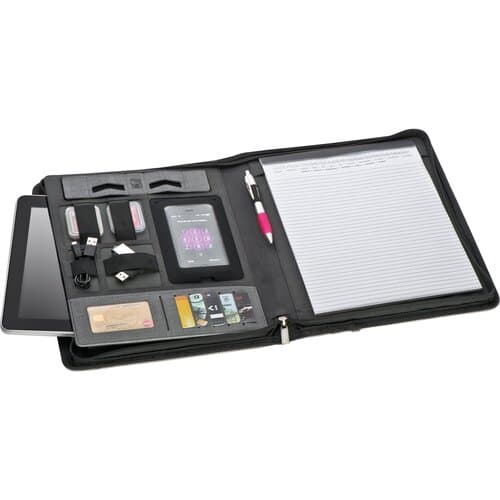 A4 Schreibmappe mit integrierter Powerbank JOCELYN