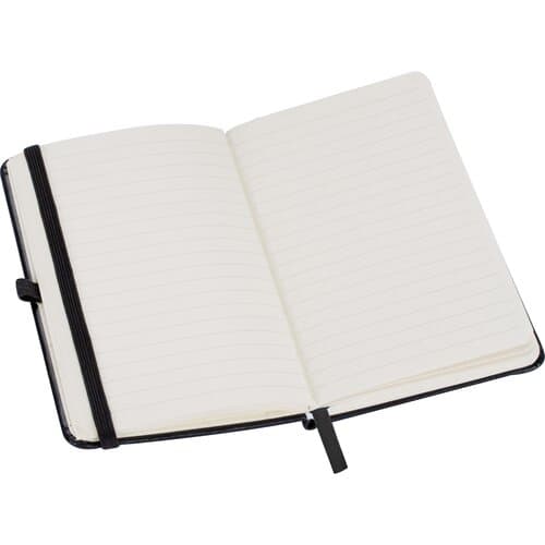 A6 Notizbuch mit Kunstledereinband ALEX