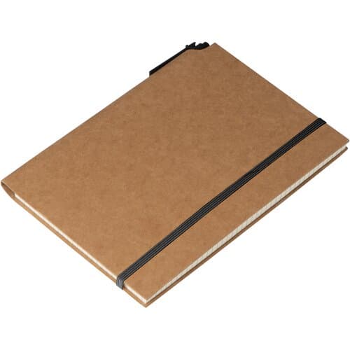 Notizbuch mit Umschlag aus Karton FELIX