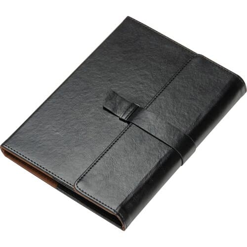 CrisMa Kunstleder Notizbuch A5 mit linierten Seiten EDNA