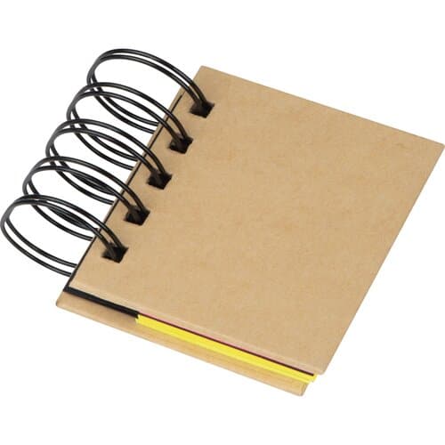 Ringbuch mit Haftmarkerstreifen und Haftnotizen BENEDYKTA