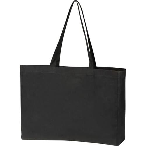 Shopper aus Bio Baumwolle mit Bodenfalte MARCELLO