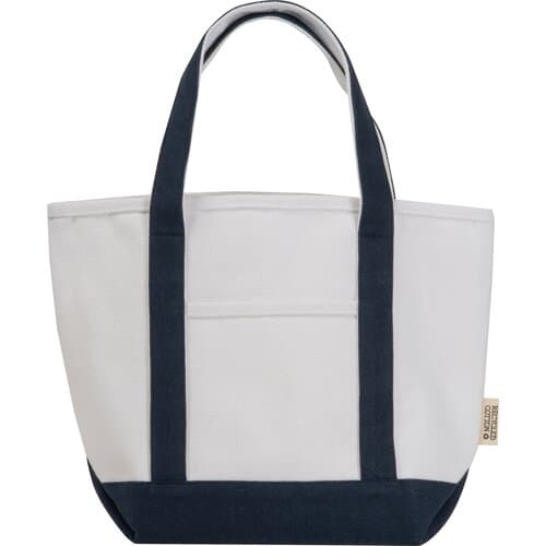 Kleine Tragetasche aus recycelter Baumwolle GINA