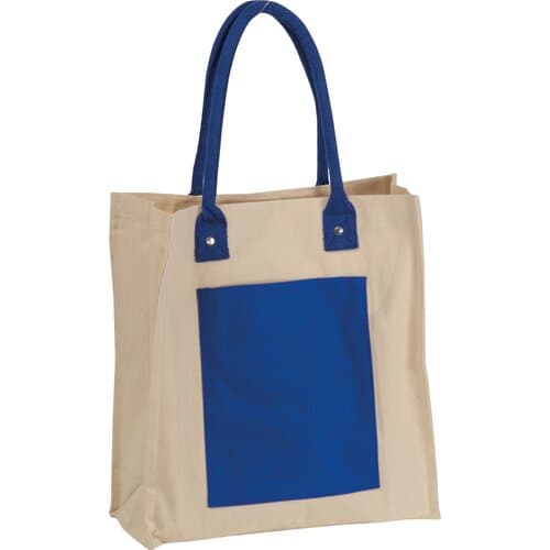 Canvas Shopper mit langen Henkeln RODOLFO