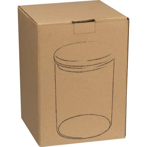 Dose aus Borosilikatglas mit Bambusdeckel, 700ml TYMON