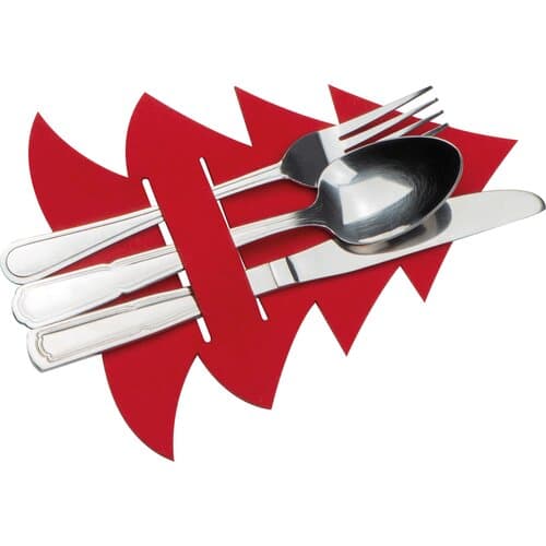 Bestecktasche in Christbaumoptik LOREDANA