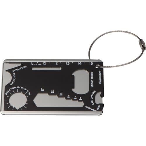 Survival Kofferanhänger aus Aluminium BENNO