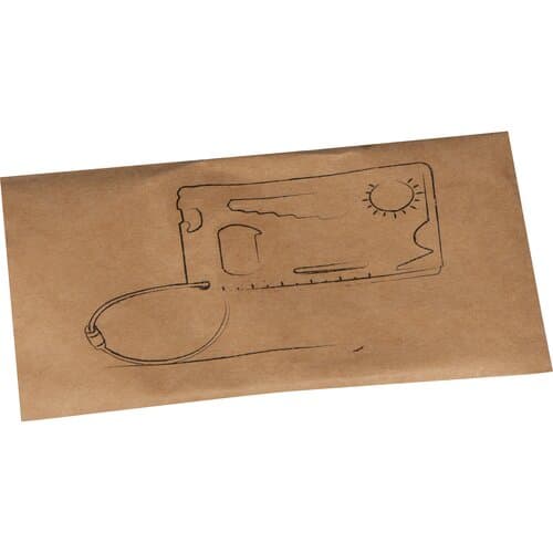 Survival Kofferanhänger aus Aluminium BENNO