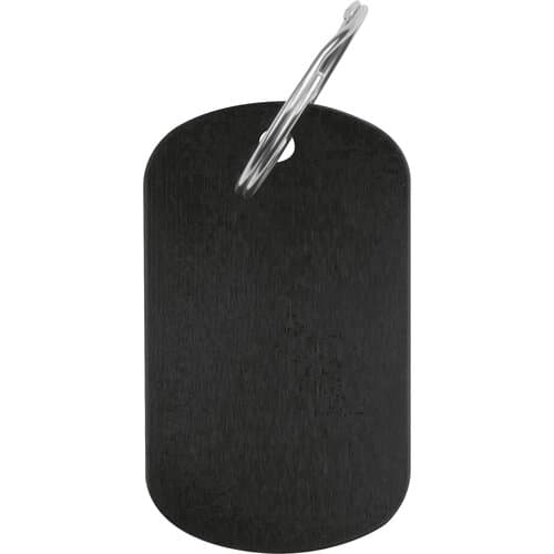 Schlüsselanhänger Metallplättchen LIESELOTTE