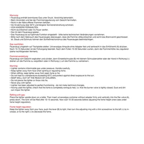 Automatik Feuerzeug Goldbarren WHITNEY