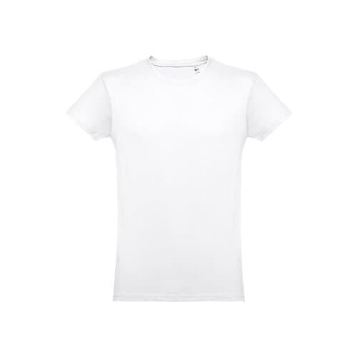 THC LUANDA WH. Herren-T-Shirt aus Baumwolle. Weiße Farbe