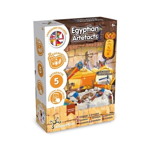 Ancient Egypt Excavation Kit II. Lernspiel lieferung inklusive einer kraftpapiertasche (90 g/m²), aus FSC™-zertifiziertem Material und anderen kontrollierten Materialien hergestellt