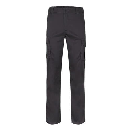 VL PAN. Multitaschen-Stretchhose (290 g/m²) aus Baumwolle (46 %), EME (38 %) und Polyester (16 %)
