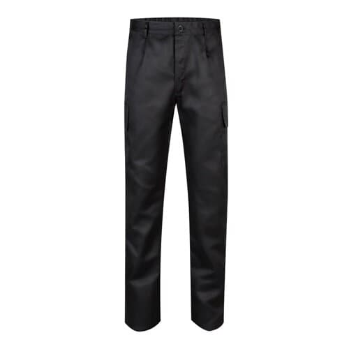 VL AINE. Hose aus Twill mit mehreren Taschen (190 g/m²), aus Baumwolle (20%) und Polyester (80%)