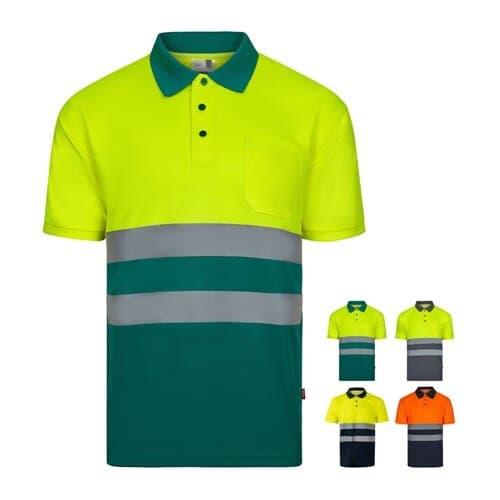VL FORTUNA. Poloshirt (140g/m²) im Bird-Eye-Design mit kurzen Ärmeln, aus Polyester (100%)