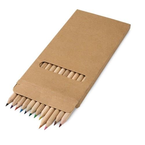 CROCO. Buntstift Schachtel mit 12 Buntstiften