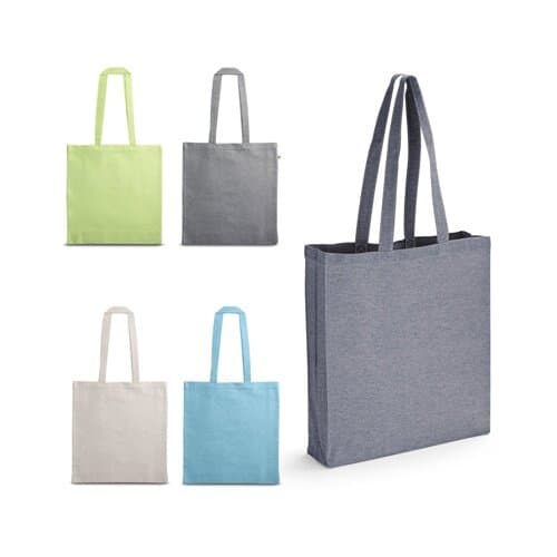 MARACAY. Baumwolltasche aus recycelte Baumwolle (70%) und Polyester (30%rPET) (140g/m²)