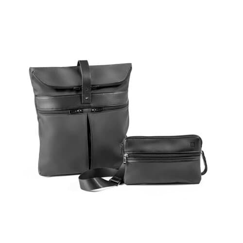 ROVER BACKPACK. Rucksack aus Mikrofaser und PU