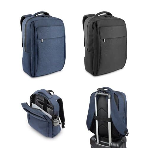 COVENTRY. Gepolsterter Laptop-Rucksack aus 300D recyceltem hochdichtem Polyester und 210D recyceltem Polyesterfutter 15.6"